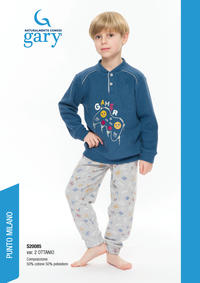 CHILDREN'S PAJAMAS S/L S30085 Tellini S.r.l. Wholesale Clothing